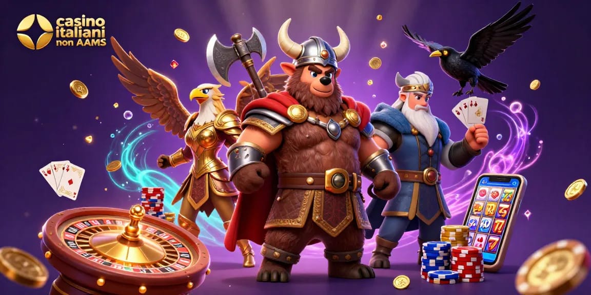 Gioca nei migliori casino italiani non AAMS con emozioni di avventura e bonus incredibili.