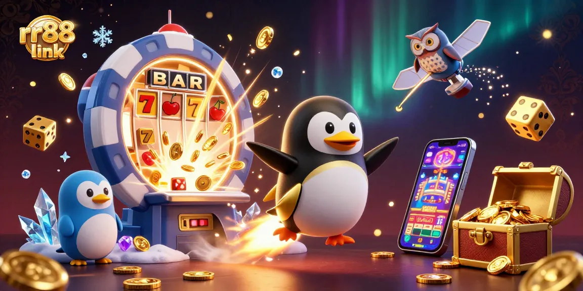 Spin the reels and win big at rr88 link with a vibrant casino scene filled with games.