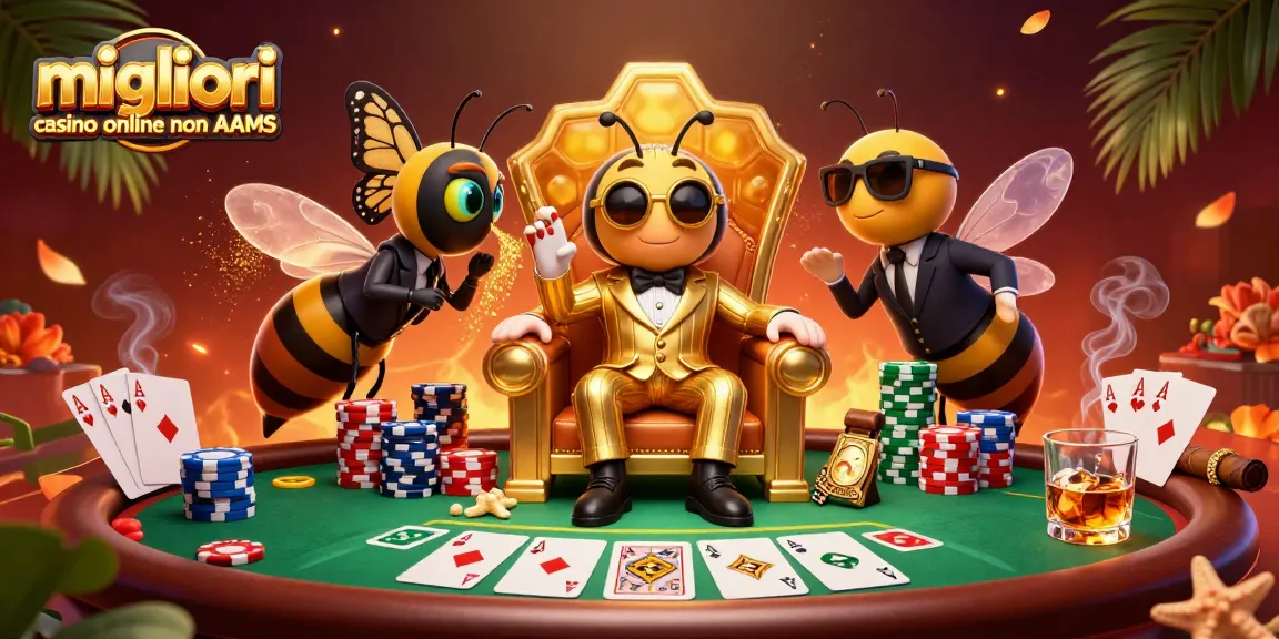 Scopri i migliori casino online non AAMS con croupier dal vivo e tavoli da poker affascinanti.