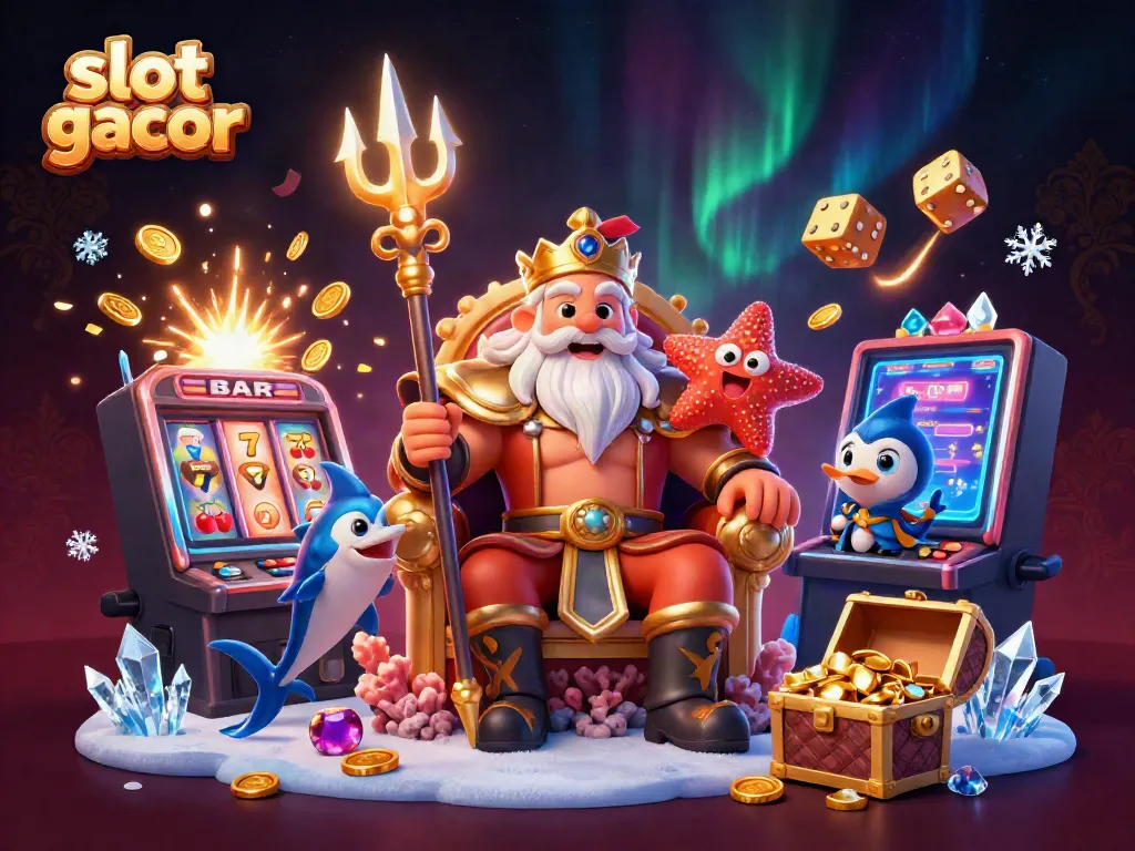 Experience the thrill of slot gacor as Neptune and his guardians unveil jackpot treasures!