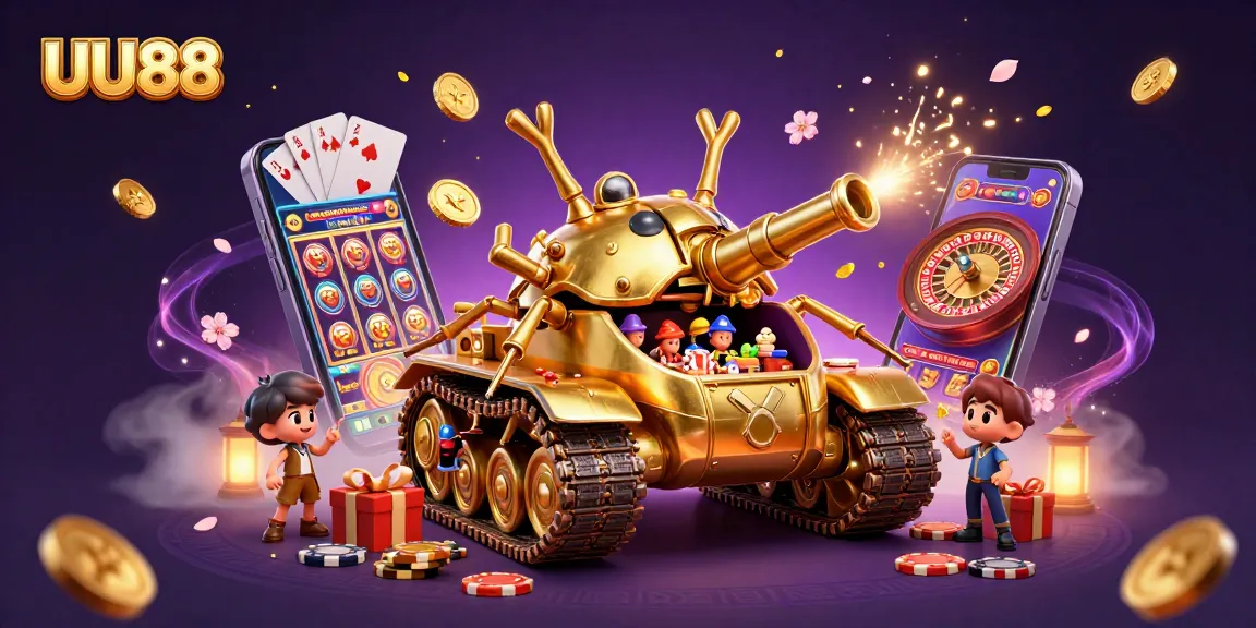 Experience the excitement of UU88's vibrant casino world featuring engaging games and thrilling jackpots.