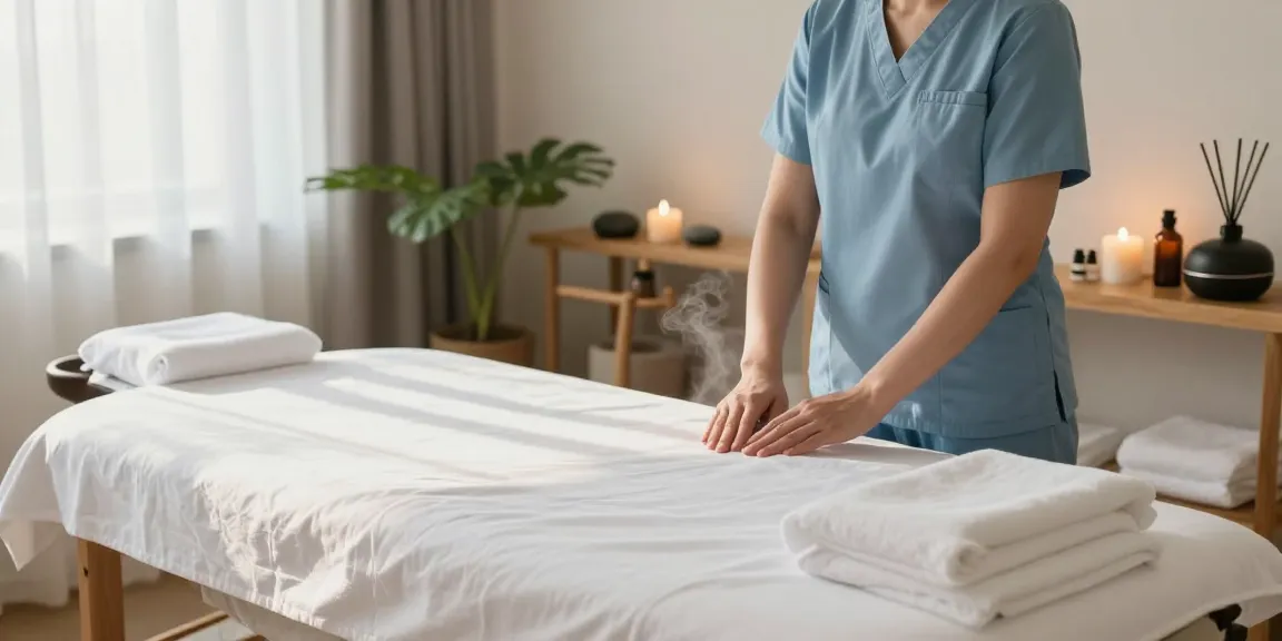Experience 마포출장안마 in a tranquil massage studio with calming scents and serene atmosphere.