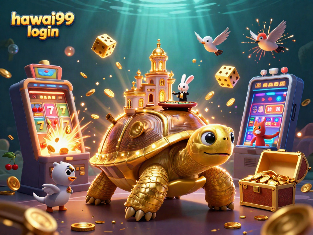 Experience hawai99 login with a thrilling slot machine jackpot explosion and dynamic casino scene.