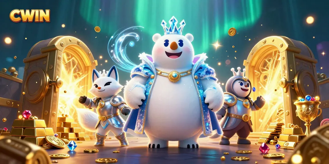 CWIN players seize exciting jackpots with the ice king and snow fox