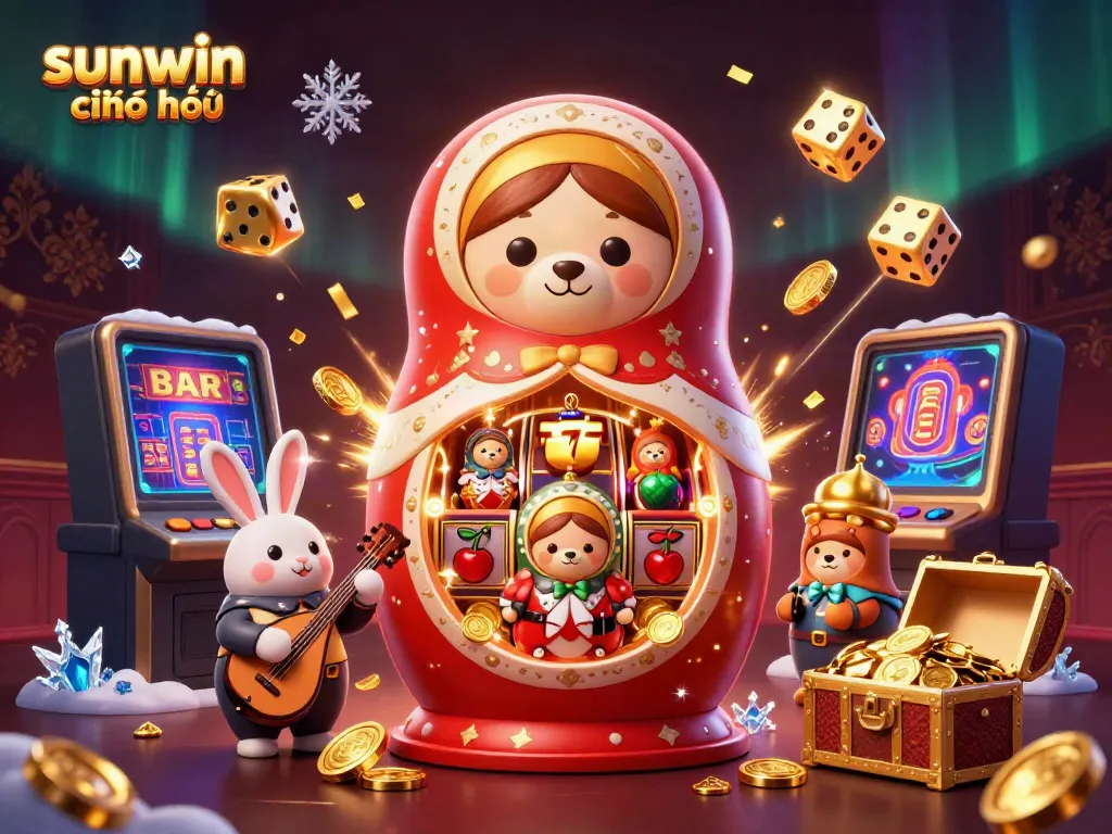 Experience thrilling gameplay at Sunwin chính thức with exciting casino-themed characters and vibrant elements.