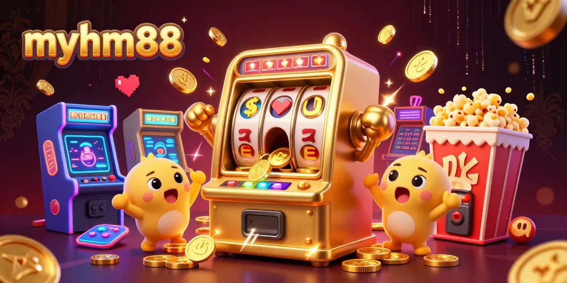 myhm88 slot machine celebrates jackpot wins as new players enjoy vibrant gaming experiences.
