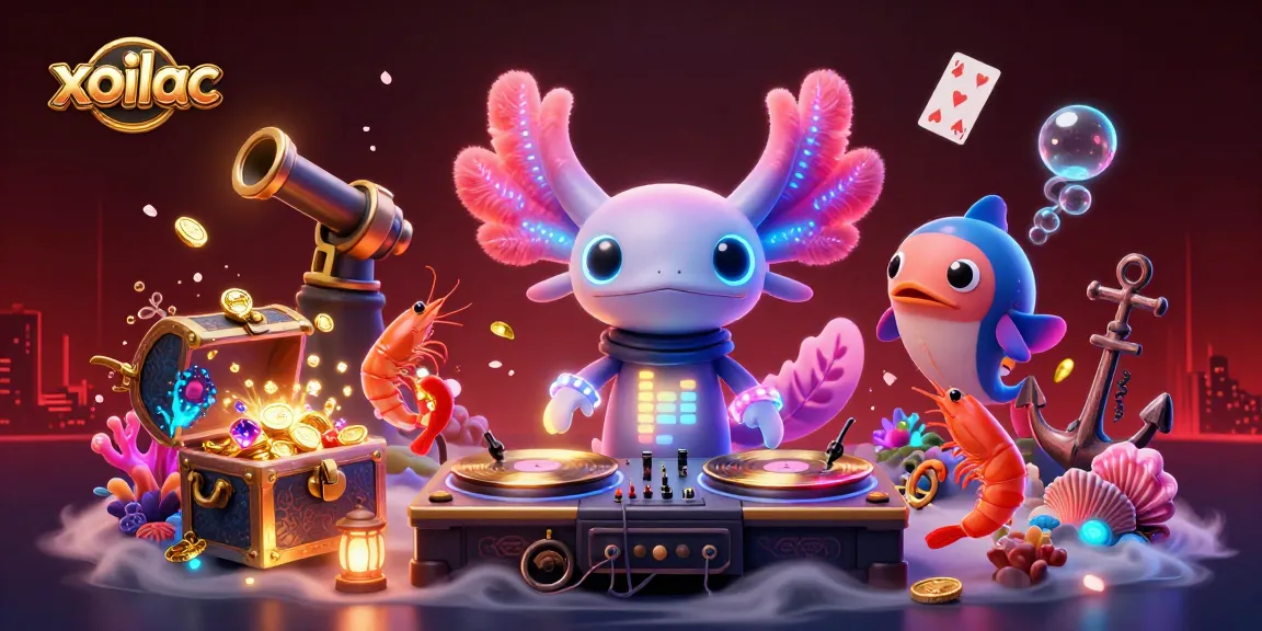 Xoilac captures the energetic essence of underwater casino excitement with a vibrant DJ scene.