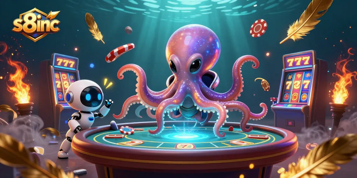 S8inc offers a thrilling gaming experience with its alien casino featuring unique slot machines and vibrant visuals.