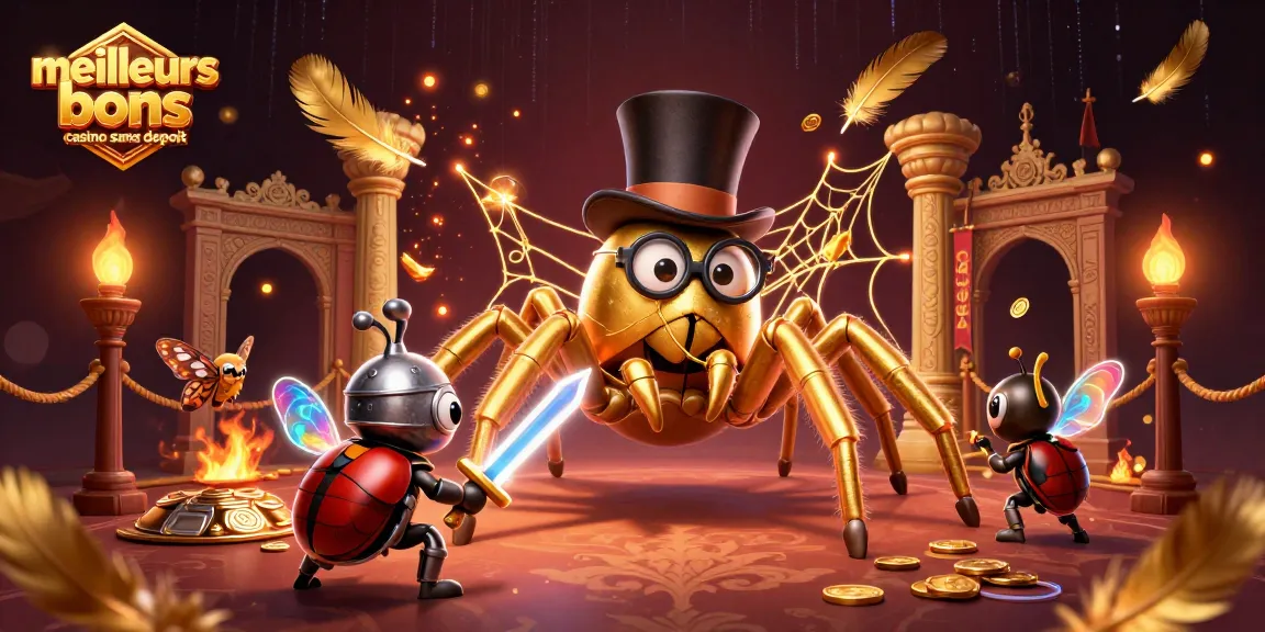 Gagnez avec les meilleurs bonus casino sans dépôt, illustrés par une scène dynamique au casino.