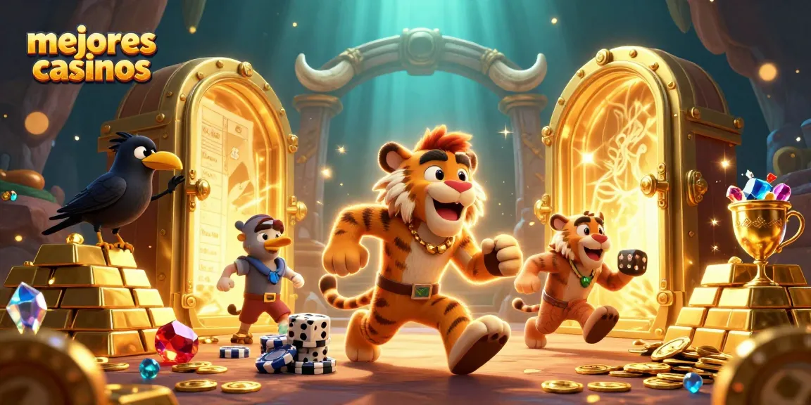 Juega en los mejores casinos online con el dúo prehistórico en acción y tesoros brillantes.