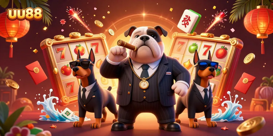 uu88 offers thrilling slot experiences with vibrant game elements in a lively casino setting.