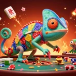 Experience the vibrant excitement of go88 with our dynamic gaming scene illustration featuring casino elements.