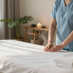 Experience 마포출장안마 in a tranquil massage studio with calming scents and serene atmosphere.