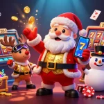 Experience the excitement of the best paying online casinos with Santa and his casino buddies!